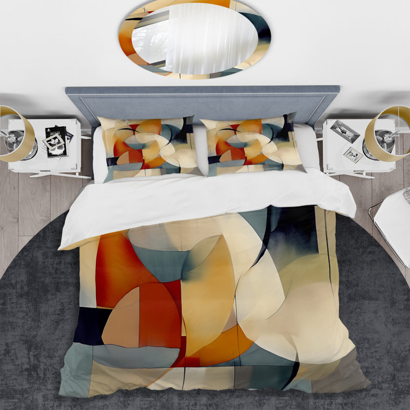 Ensemble de housse de couette en microfibre / polyester , Housse de couette pour très grand lit et 2 très