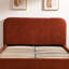 Lit plateforme rembourré avec coins arrondis doux, rouge rouille, grand Reigo-1297884053-1297884055