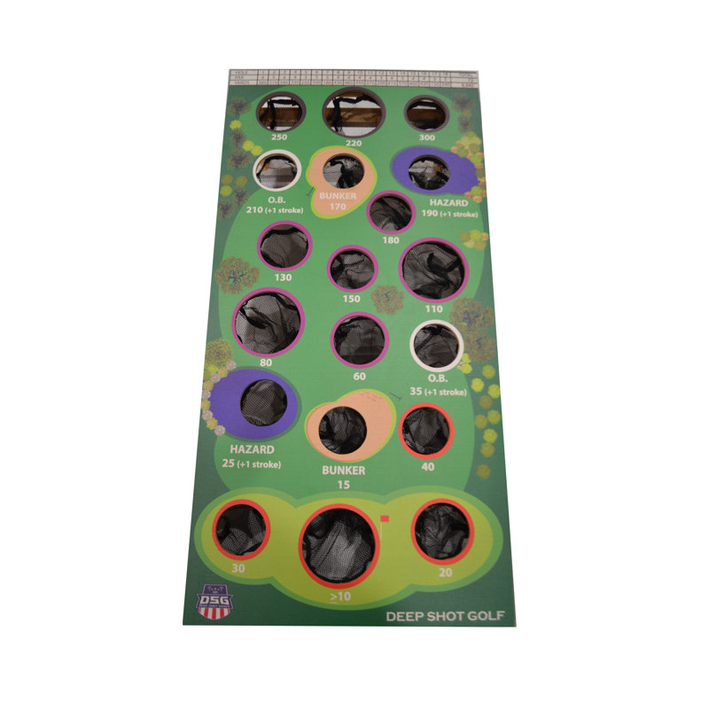 Jeu de lancer de billes de golf