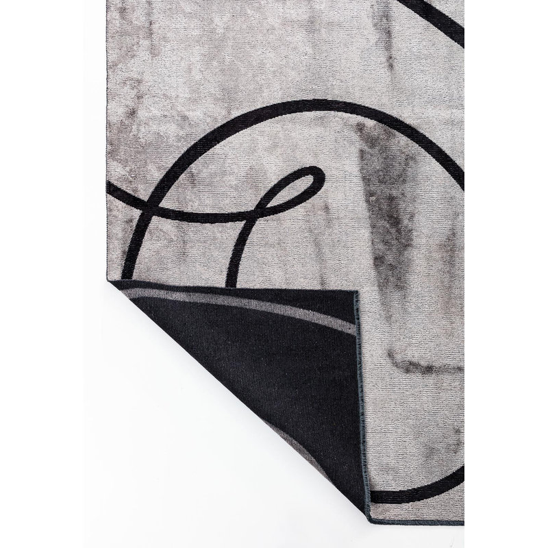 Rapture Abstract Area Rug, Rectangle 6'7" x 9'10"