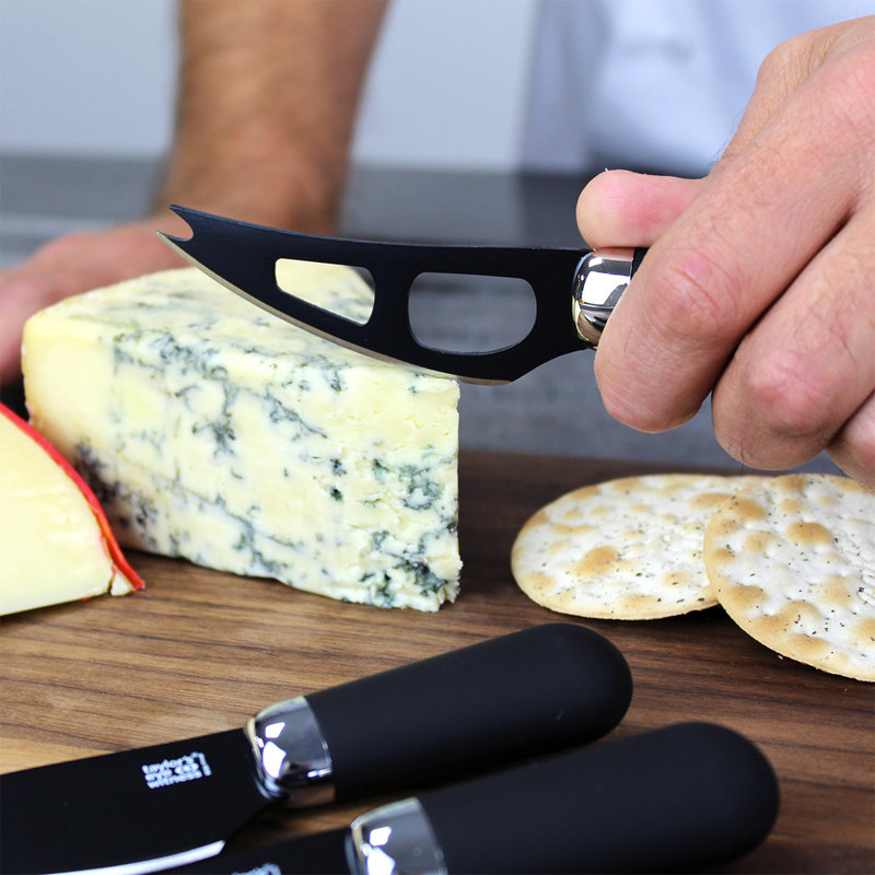 Taylors Eye Witness Hollow Edge Cheese Knife Set
