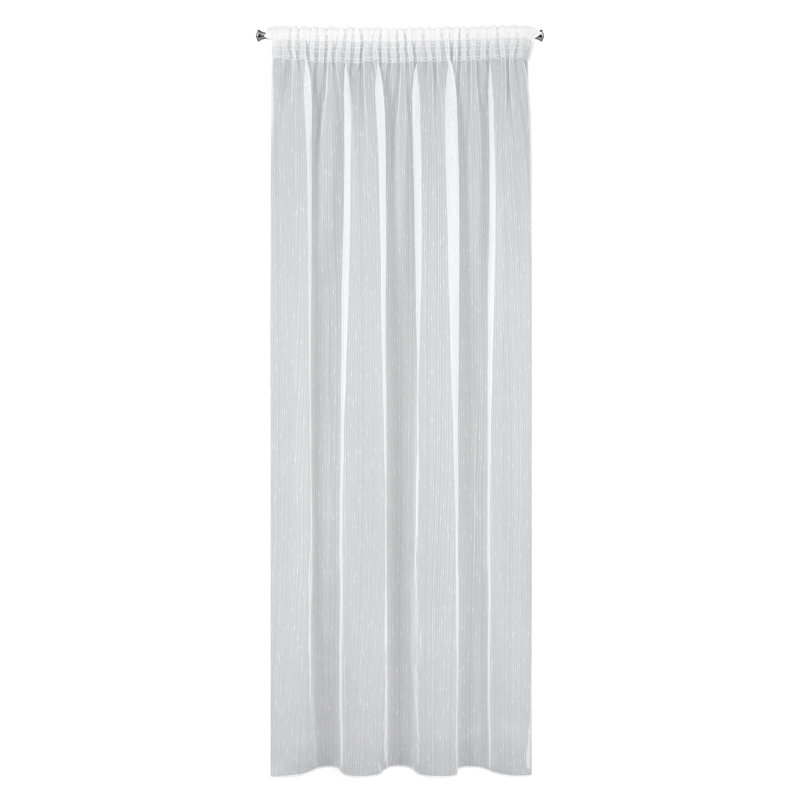 Kathlyne Sheer Curtain Single Panel, 270cm H x 140cm W