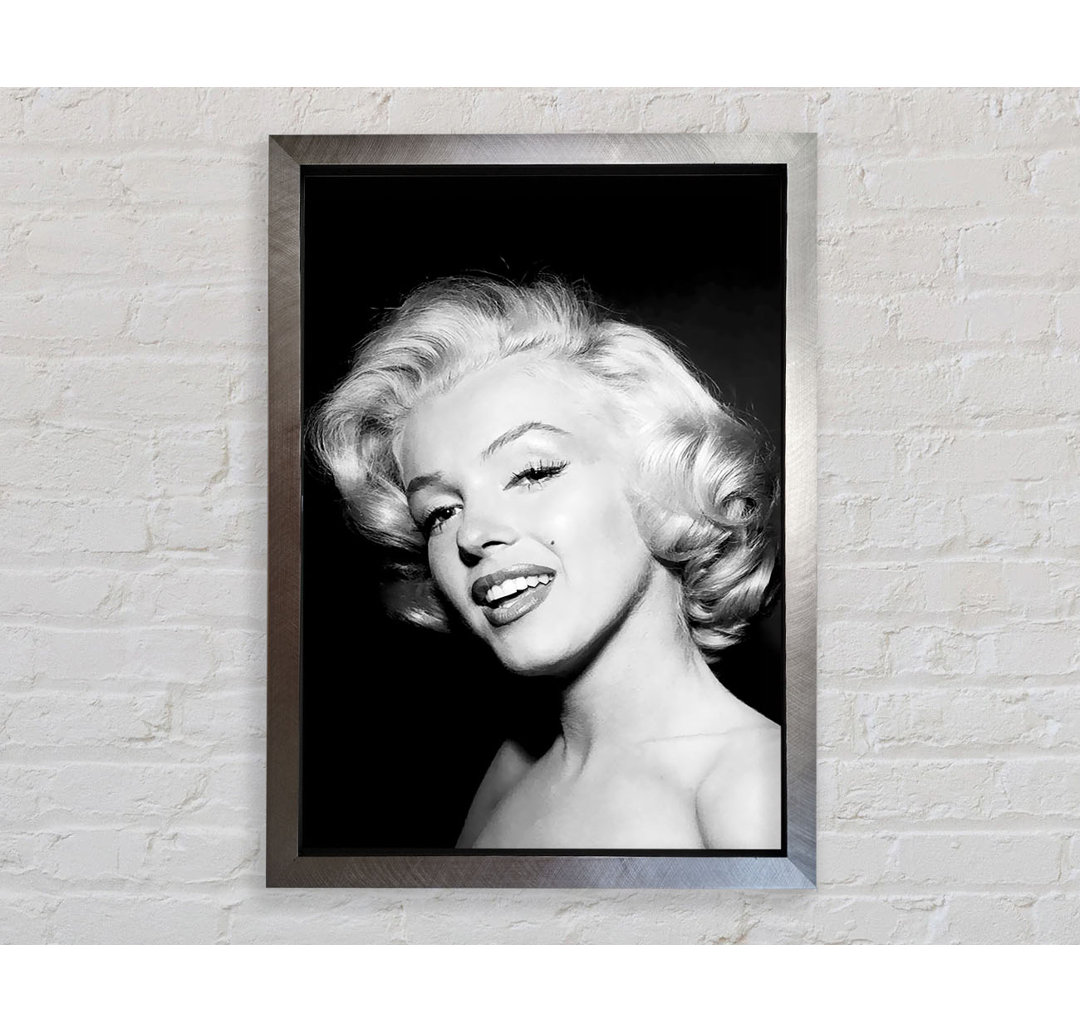 Marilyn Monroe Beautiful Face - Einzelner Bilderrahmen Kunstdrucke