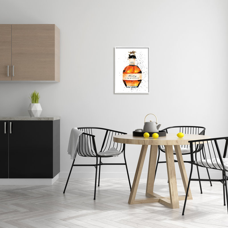 Whiskey Is My Spirit Animal Quote, H 30 po x l 24 po, Estampe numérique Farmhouse