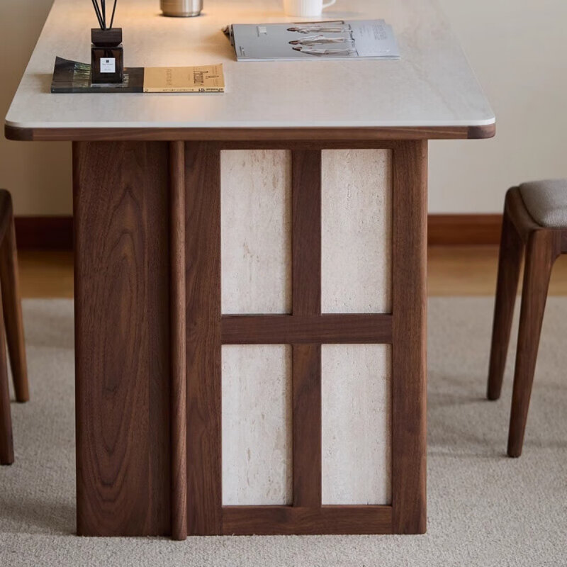 Simple and Retro Design Dining Table
