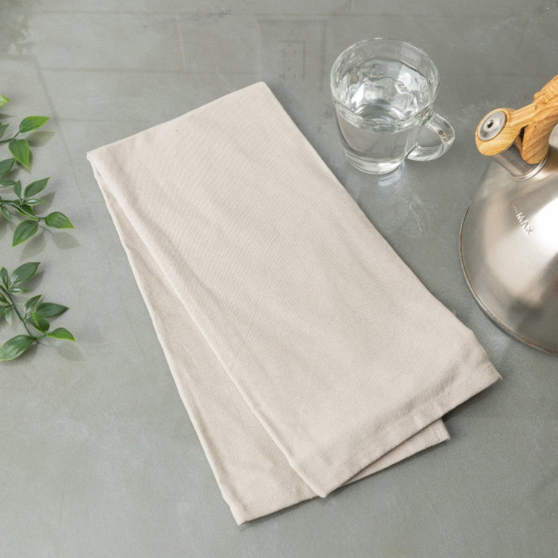 Cotton Tea Towel Kitchen Towel, Gray