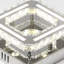 Altman Glass and Crystal LED Flush Mount