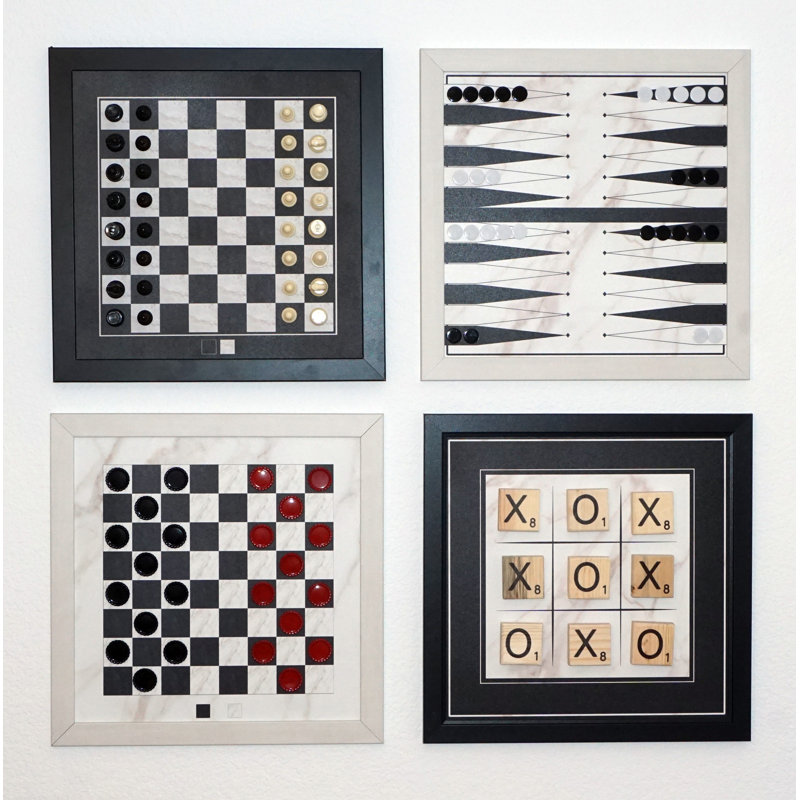 Home Magnetics 18'' L Solid + Manufactured Wood Game Set