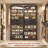 52" W Closet System With 4 Drawers-1337444025