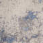 Tapis abstrait bleu / ivoire / gris Madeline-123512053