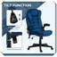 Fauteuil de bureau en velours-566646677-566646680