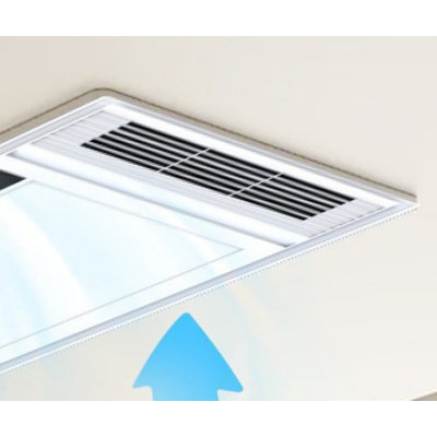 Integrated Bathroom Heating and Fan System with LED Lighting