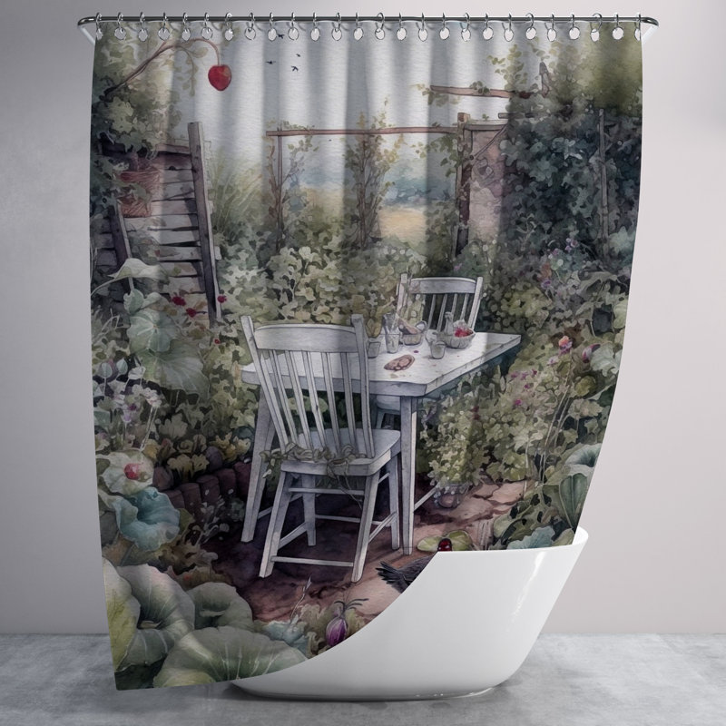 Shower Curtain, 72" H x 70" W