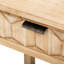 Élégante console avec tiroirs et tablette de rangement inférieure-1179991745
