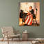 «Mends the Flag» par Norman Rockwell, toile tendue avec châssis-628559142