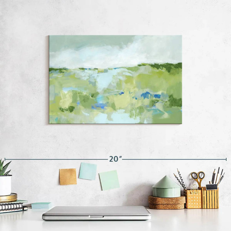 Avery Spring Green I, 8" H x 12" W