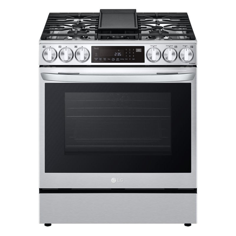 LG 30" Stainless Steel Gas Range with Convection and Air Fry