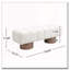 Banc de salle à manger rembourré-687549358