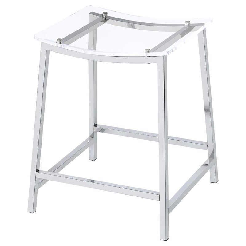 Tabouret de bar Atkison (ensemble de 2), Tabouret de comptoir (siège d'une hauteur de 24 p
