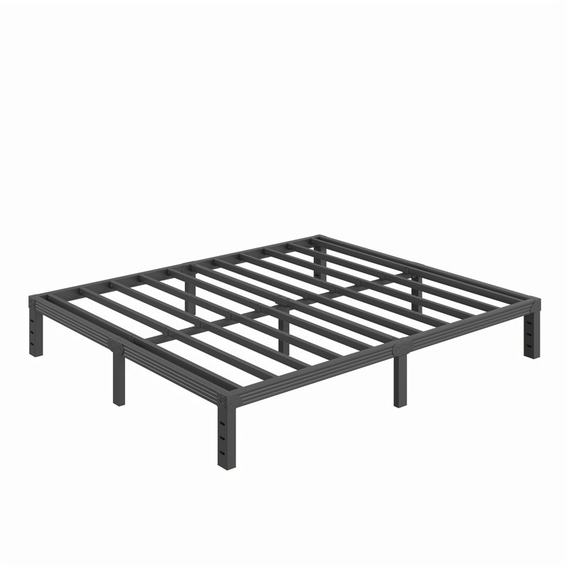 12"H Metal Platform Bed Frames, No Box Spring Need, Queen, 12"