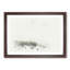 Lonely Boat upon the Lake in Abstract - Picture Frame Graphic Art Print-55759883-55759884