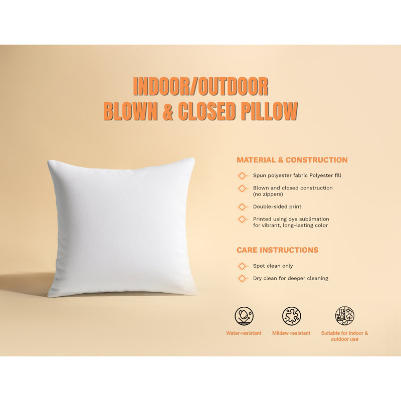 Peppy Loop Indoor And Outdoor Pillow, Rectangle 20"H x 14"W