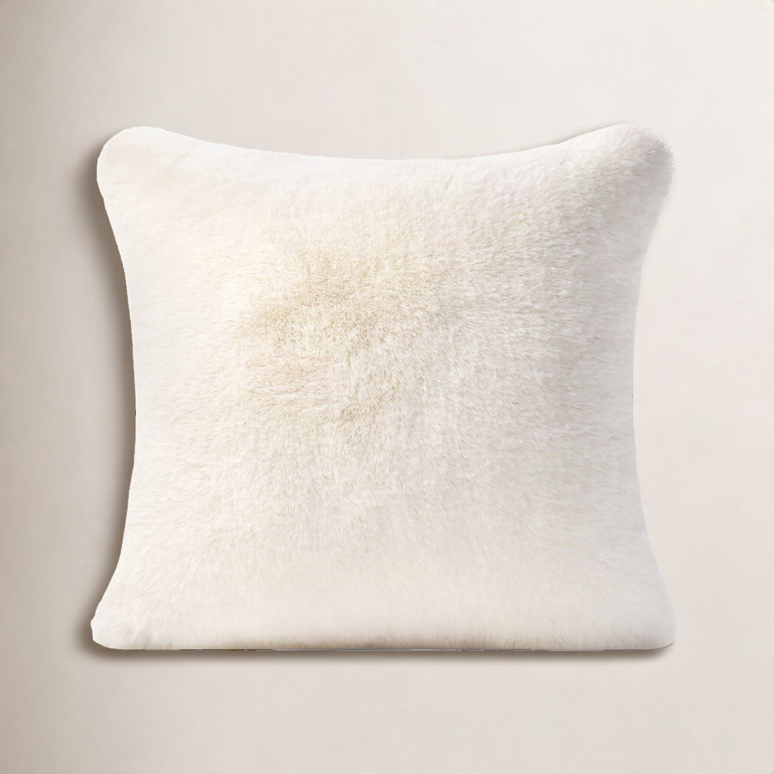 EverGrace 20" x 20" Pillow Cover, Arctic White, Square 20"