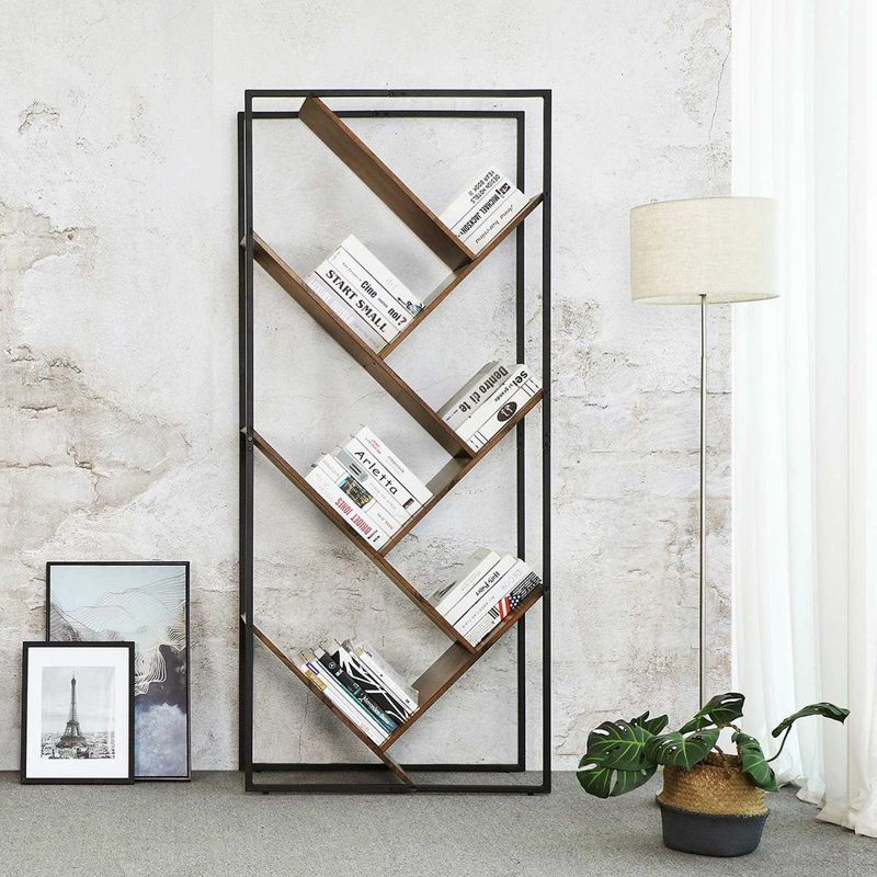 178.5cm H x 77.5cm W Metal Bookcase