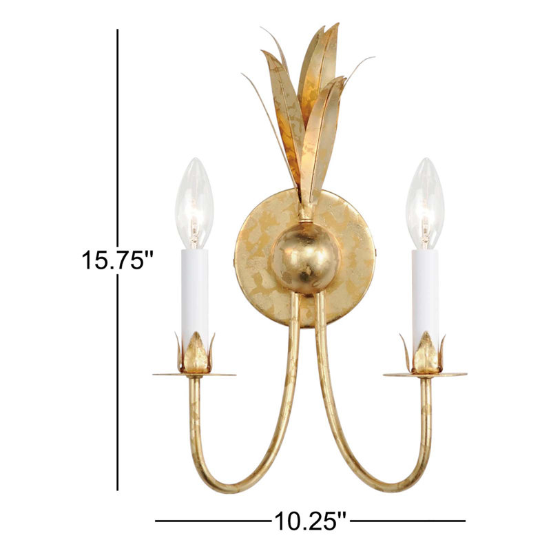 Anastagio Steel Armed Sconce