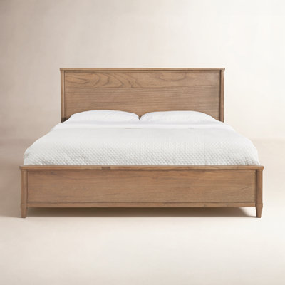 Lit standard en bois massif Clair