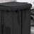 Black 150L Laundry Basket With Lid, Oxford Cloth, Metal Frame, Wheels, Removable Inner Pocket, Versatile Space