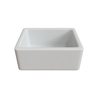 24'' L Single Bowl Fireclay Kitchen Sink