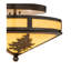 Tamarack 2 - Light Semi Flush Mount