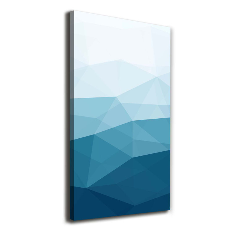 Abstraction Background - Wrapped Canvas Print