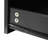 Multi-functional Square 360°Rotating Coffee Table with 2 Drawers, High Gloss 2-Tier Centre Table with Swivel Tabletop and Storage, Walnut Table Frame Side Table for Living Room, Black