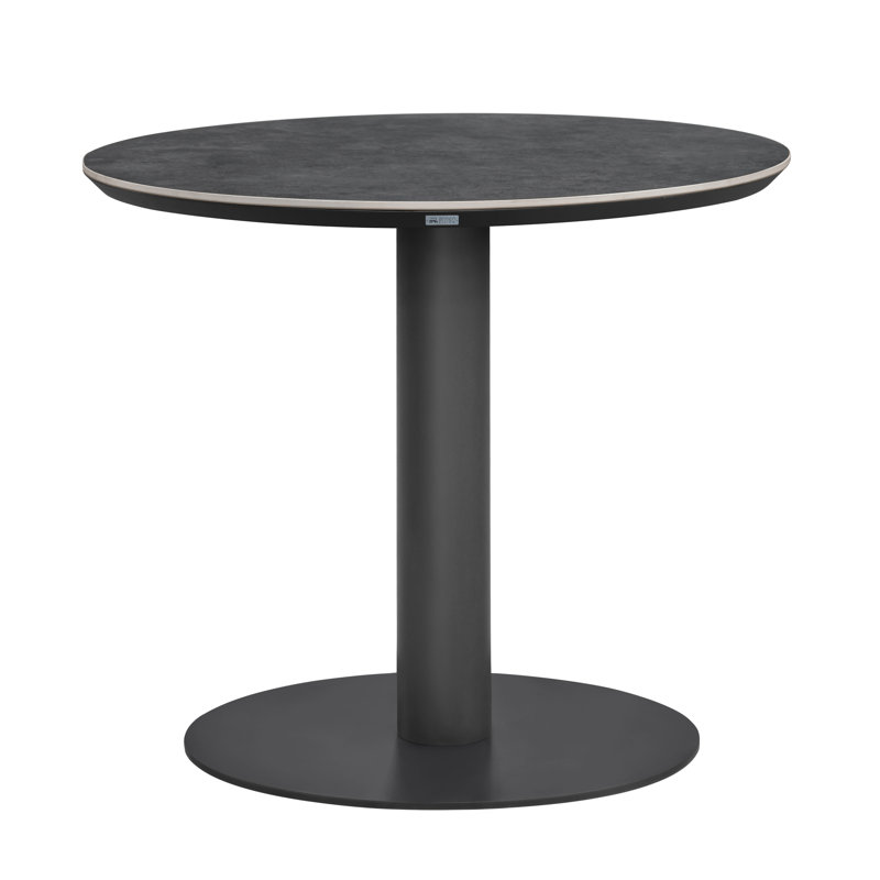 Ensemble de salle à manger d'extérieur 3 pièces avec table de bar et chaises en corde frittée Clarke, 2