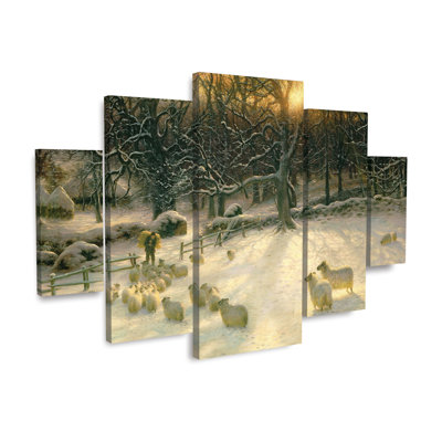 " The Shortening Winter's Day " by Joseph Farquharson 5 - Pieces