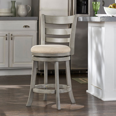 Tabouret de bar et de comptoir pivotant Adelynn