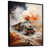 Black Floater Framed