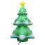 Décoration de Noël commerciale pour arbre de Noël gonflable éclairé - 20 pi