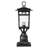 2 PCs Dusk to Dawn Outdoor Lamp Post Light Fixture 15.75in Pole Pier Mount