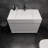 Albizu 35.5" Wall-Mounted Single Bathroom Vanity-69316030