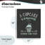 «Cupcake Is Happiness with Icing», estampe numérique giclée, design par lettré et doublé-655933957-655933955