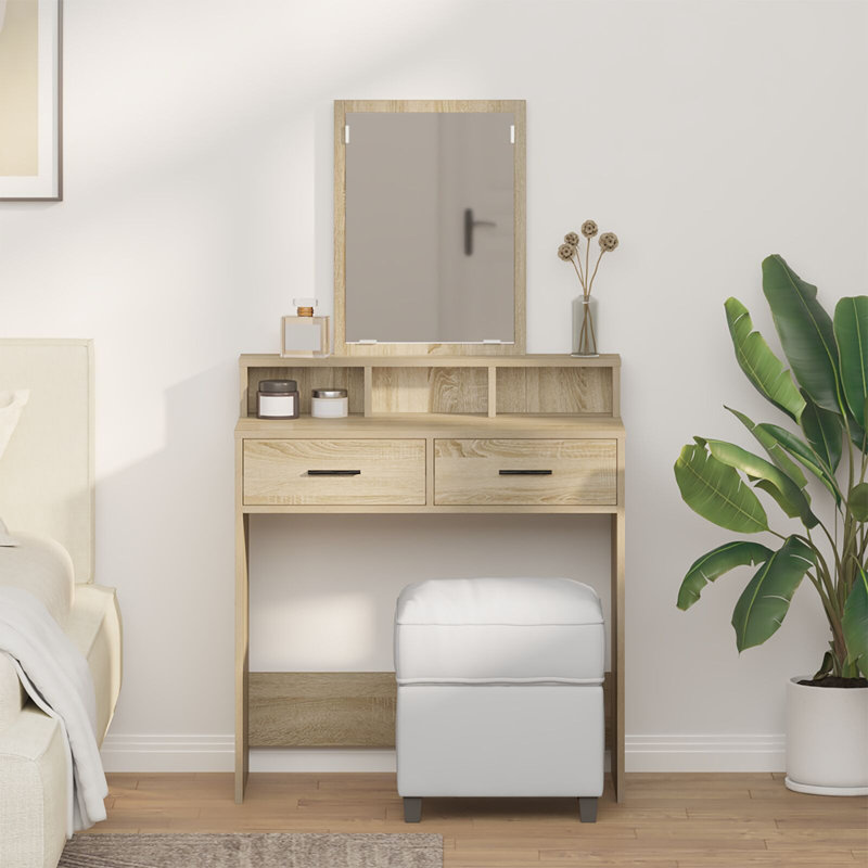 Particle Board With Effect Veneer, Sonoma Oak