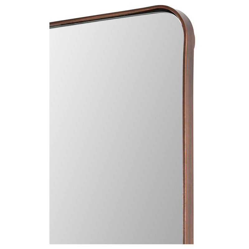 Birte Rectangle Metal Wall Mirror