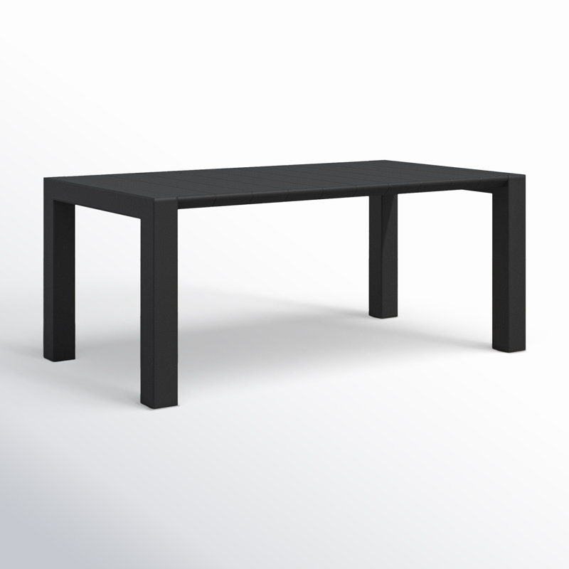 Table de salle à manger extensible Spector, Noir, noir, noir, noir, L 39 po x L 70 po x H 29,5 po