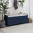 Storage Bench With 3 Shutter-Shaped Doors, Shoe Bench With Removable Cushion And Hidden Storage Space-791716171