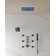 LED Thermostatic Shower Faucet 16" High-Pressure Dual Showerheads with Bluetooth Music