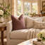 Housse de coussin décoratif en coton tissé à la main Sundara-101699779-101699780