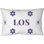 Coussin intérieur / extérieur LA 20 po x 14 po